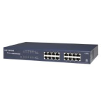 NETGEAR JGS516v2 - Switch - unmanaged - 16 x 10/100/1000 - desktop, montabile su rack - AC 100/230 V